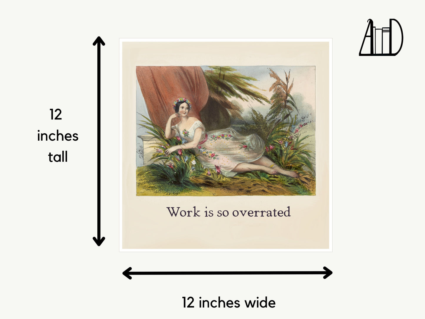 Office Humor Work Wall Art Print, Coworker Friend Gift, Funny Cubicle Job Office Sign Decor, Other Duties As Assigned, Vintage Acrobats